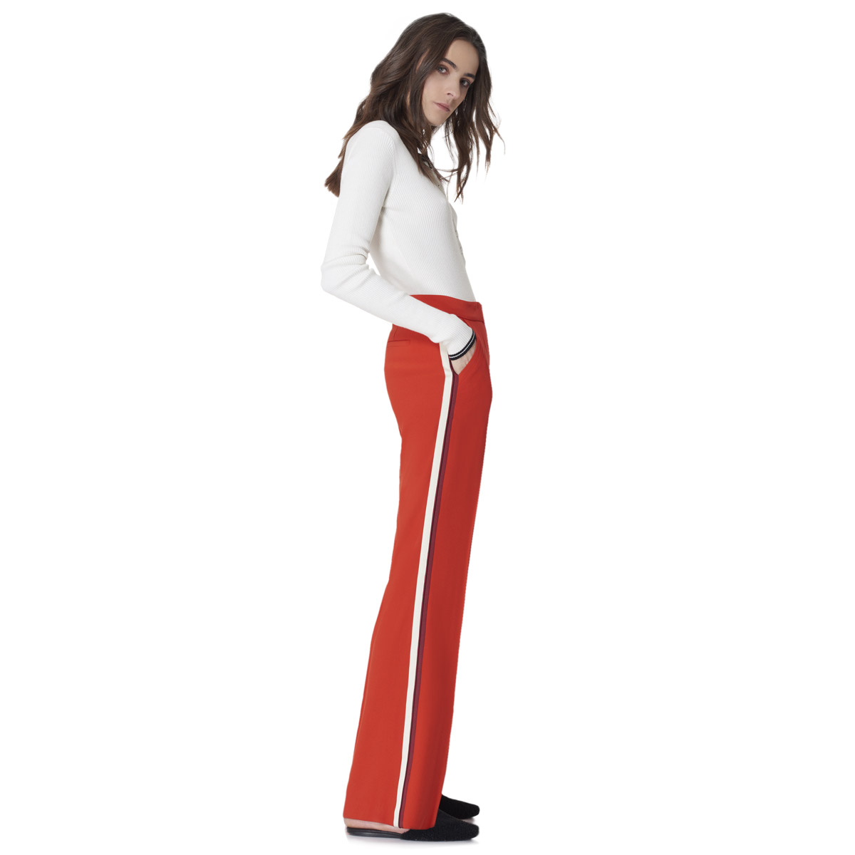 Side Stripe Trousers